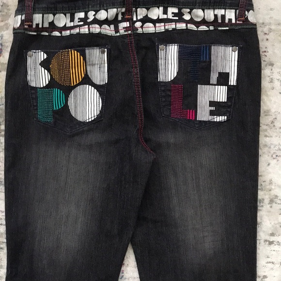SouthPole faded black jeans - Gently worn - No rips/tears or snags Size 11 - $32 - Picture 3 of 13